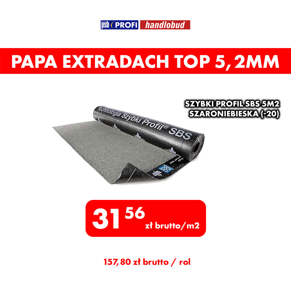 Papa EXTRADACH TOP 5,2mm wraz z SZYBKIM PROFILEM SBS